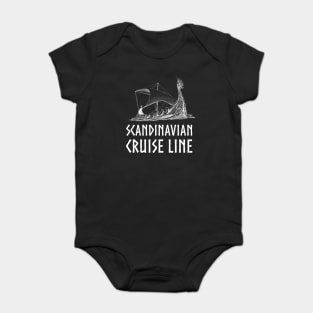 Medieval Viking Norse History Scandinavian Cruise Line Baby Bodysuit